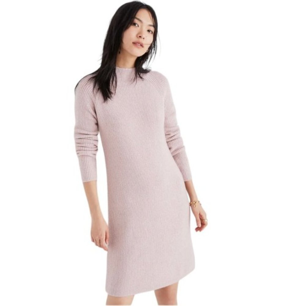 Madewell Northfield Mockneck Sweater-Dress